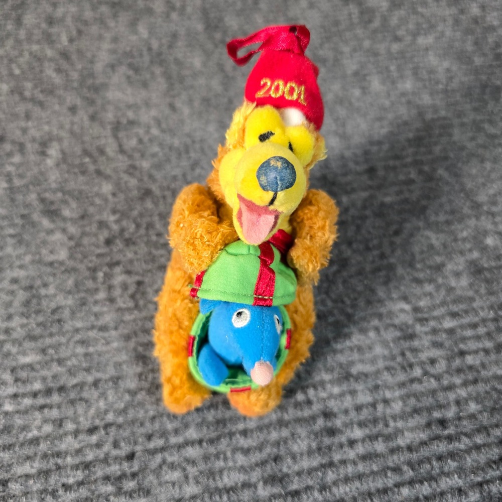 Bear In The Big Blue House Plush Ornament 2001 Jim Henson
